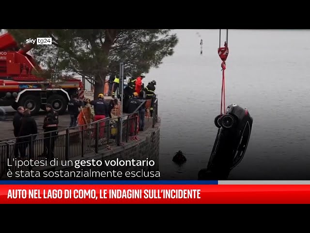 Auto nel lago di Como, chi erano le vittime