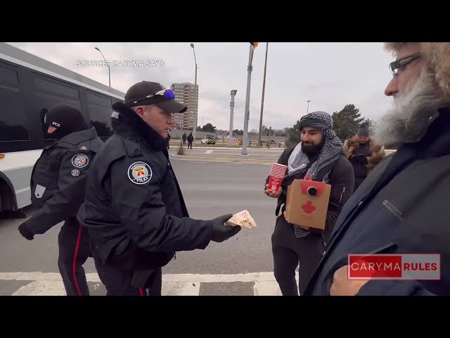 Toronto police chief apologizes video of officers giving coffee to pro-Palestine protestors