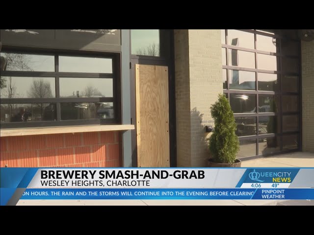 Town Brewing Company victim of smash and grab