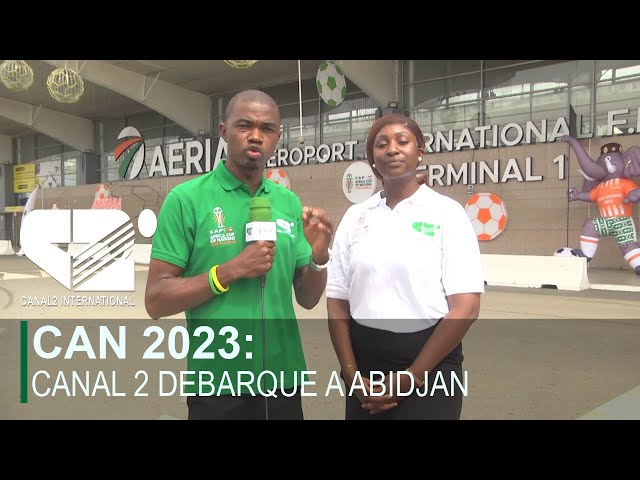 CAN 2023: Canal 2 débarque à Abidjan