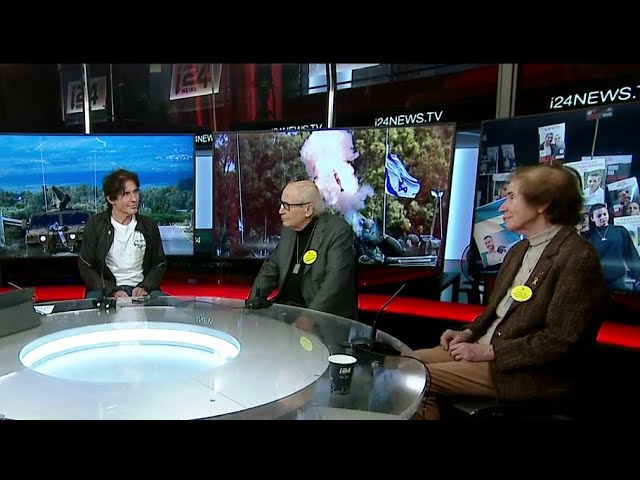 Beate, Serge et Arno Klarsfeld, invités sur i24NEWS