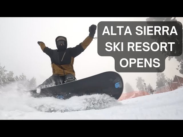 Alta Sierra Ski Resort Opens