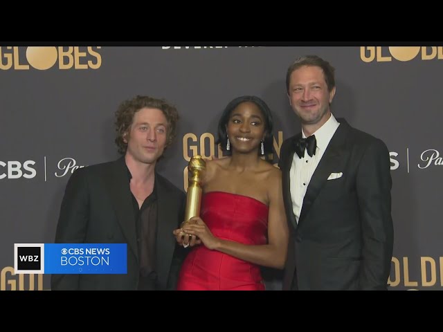 Ayo Edebiri, "The Holdovers" among Golden Globes winners with Massachusetts ties