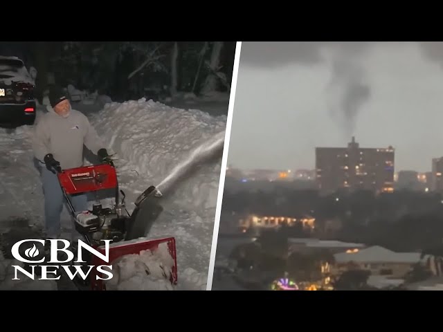 'Thundersnow' and Tornadoes as US 'Clobbered' by One-Two Winter Punch