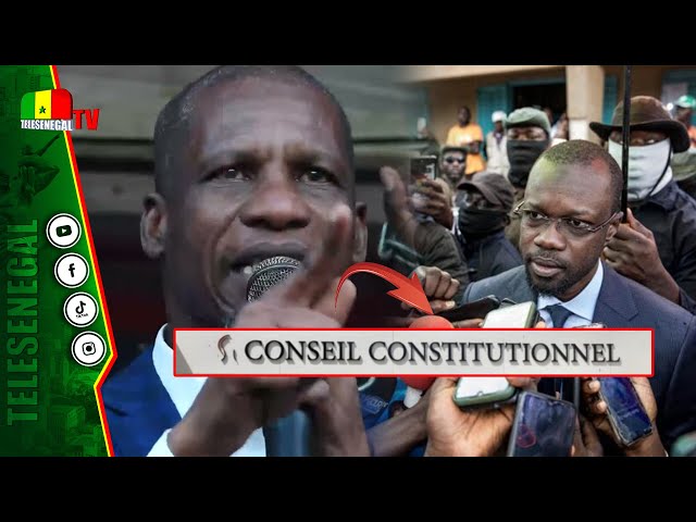 Le Conseil constitutionnel complice de l'invalidation de la candidature de SONKO, Clèdor Sène .