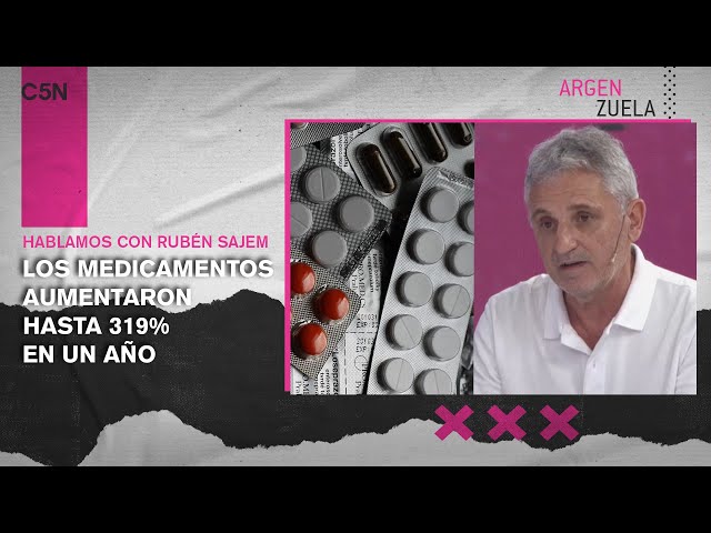 Los PRECIOS de los MEDICAMENTOS AUMENTARON casi 100 PUNTOS por encima de la INFLACIÓN en 2023