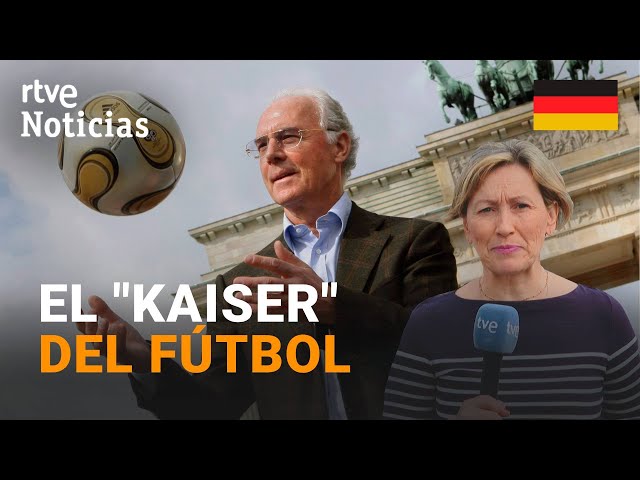 FRANZ BECKENBAUER: MUERE la LEYENDA del FÚTBOL ALEMÁN a los 78 AÑOS | RTVE Noticias