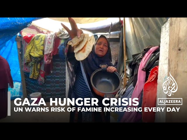 Gaza humanitarian crisis: UN warns risk of famine increasing every day