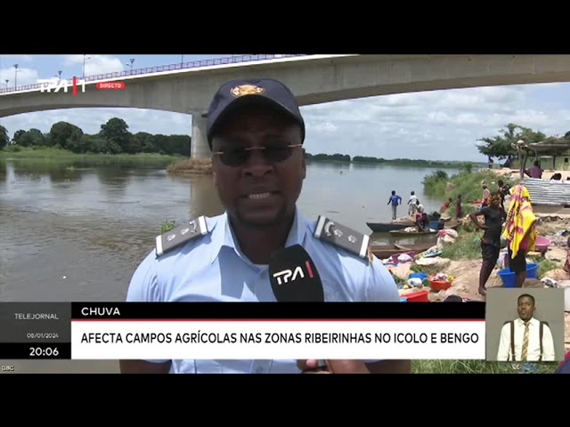 Chuva mais de 500 lavras inundadas nas zonas ribeirinhas em Icolo e Bengo