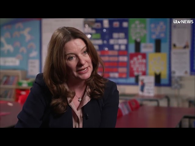 ITV News speaks to Gillian Keegan as 'attendance hubs' announced to tackle school attendan