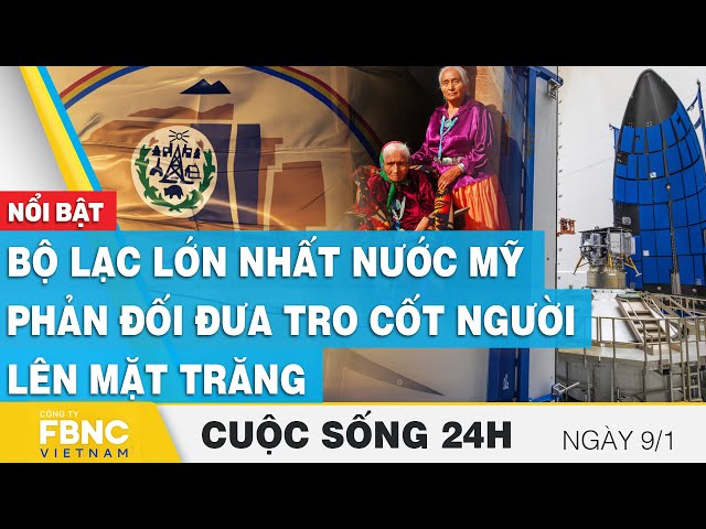 Bộ lạc lớn nhất nước Mỹ phản đối đưa tro cốt người lên Mặt Trăng | Cuộc sống 24h | FBNC