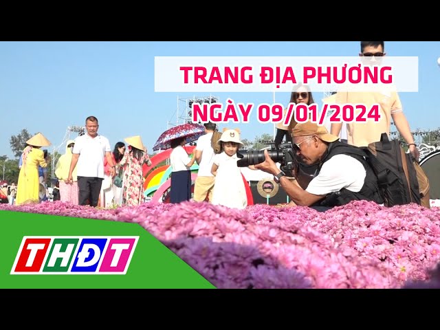 Trang địa phương | 09/01/2024 | TP.Sa Đéc - Những dấu ấn Festival Hoa Kiểng Sa Đéc | THDT