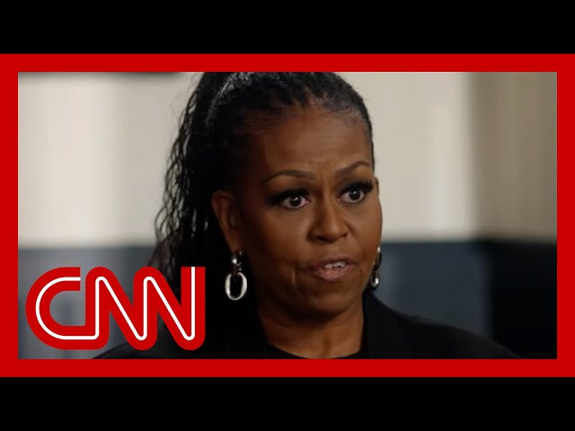 Hear why Michelle Obama says she's 'terrified' about potential outcome of election