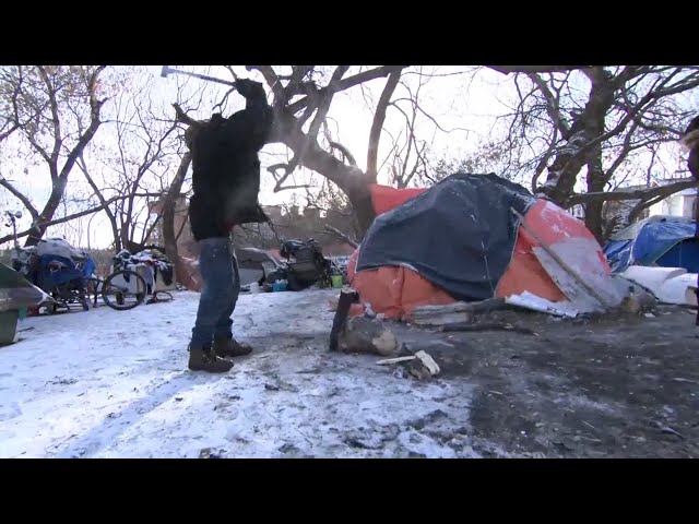 Removal of eight high-risk encampment paused, extreme weather response activated