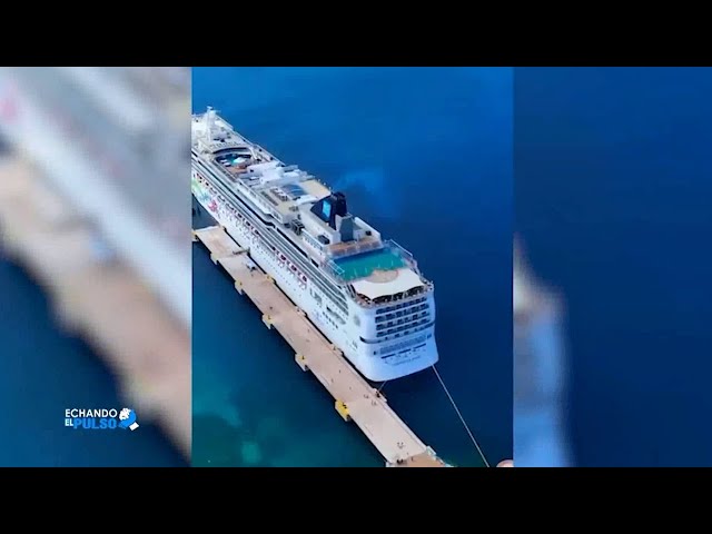 Junior Trinidad | ¿Por que nunca había llegado un crucero a pedernales? | Echando El Pulso