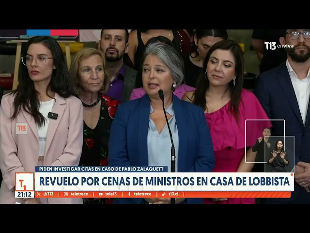 Revuelo por cenas de ministros en casa de Lobbista