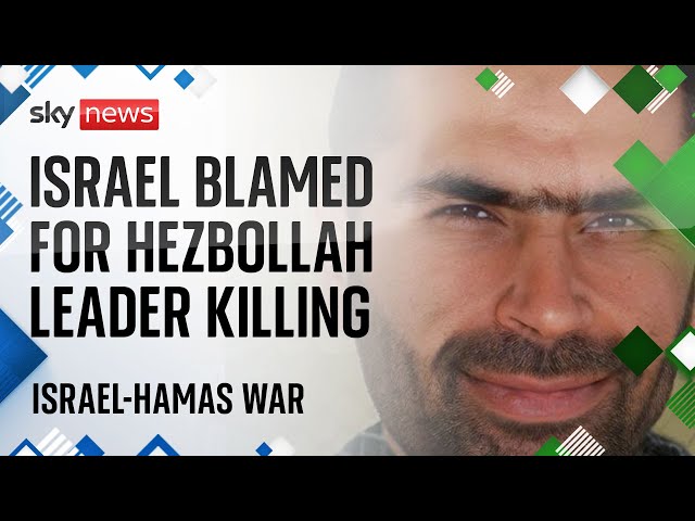 Israel blamed for the killing a senior Hezbollah leader in Lebanon | Israel Hamas war