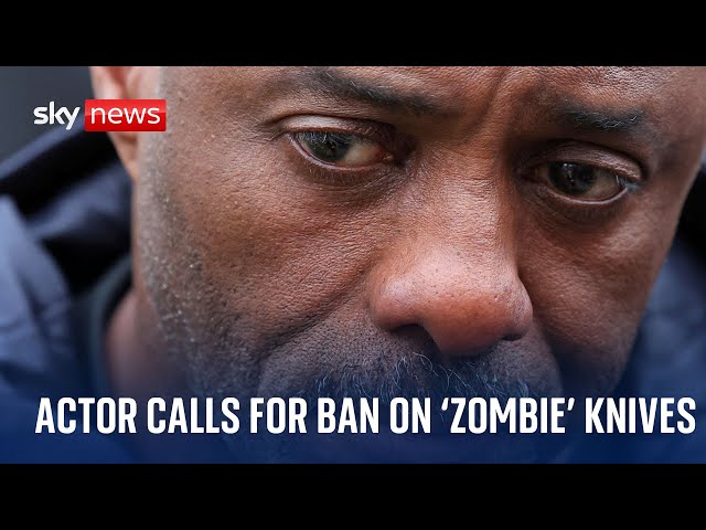 Idris Elba calls for action against knife crime