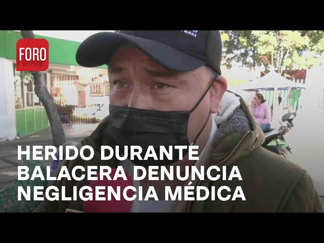 Balacera en Rojo Gómez; Herido denuncia negligencia médica - Las Noticias