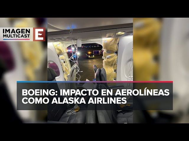 Situación de Boeing y el impacto en aerolíneas como Alaska Airlines y Aeroméxico