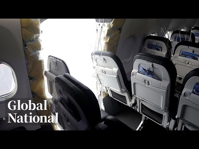 Global National: Jan. 8, 2024 | Alaska Airlines plane had warnings days before blowout