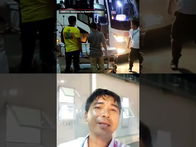 ⁣TINGNAN: Ginang nanganak sa loob ng pampasaherong bus sa La Union