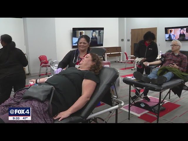 National blood supply shortage also affecting DFW hospitals, American Red Cross says