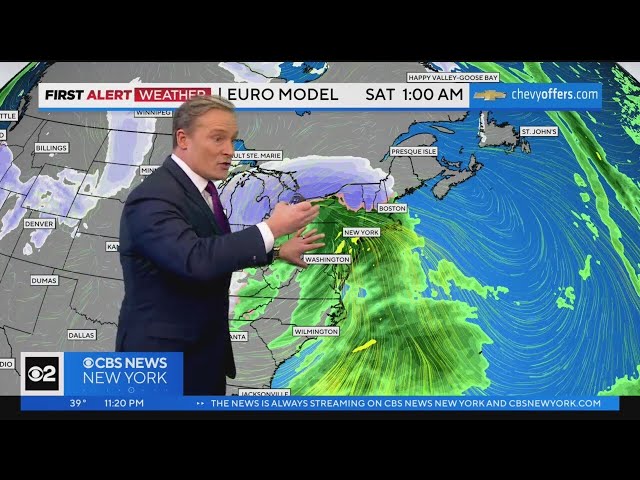 First Alert Weather: Tracking a big storm that will bring a ton of rain