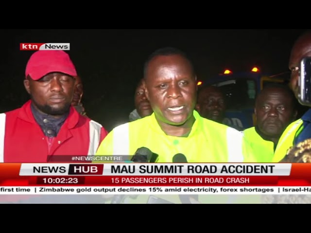 Mau Summit road accident:  15 passenger perish in road crash