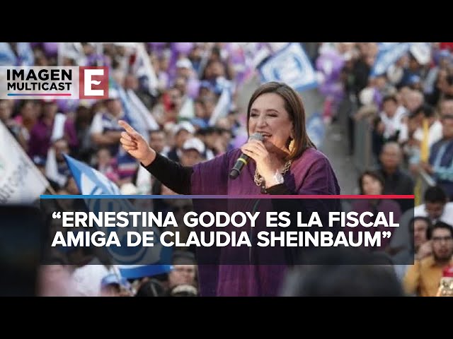 Xóchitl Gálvez elogia a diputados que impidieron la ratificación de Ernestina Godoy