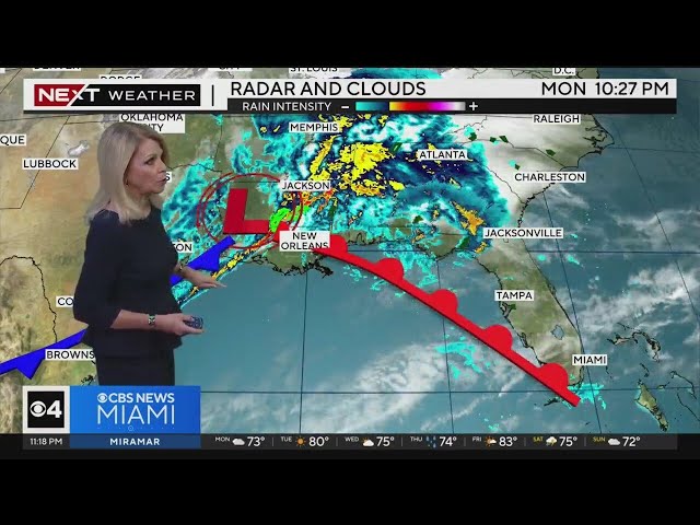 NEXT Weather forecast for Monday 1/8/24 11PM