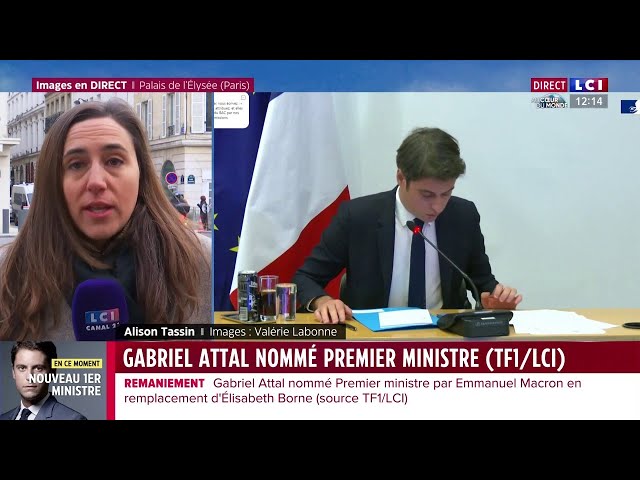 Gabriel Attal nommé Premier ministre, suivez notre édition spéciale