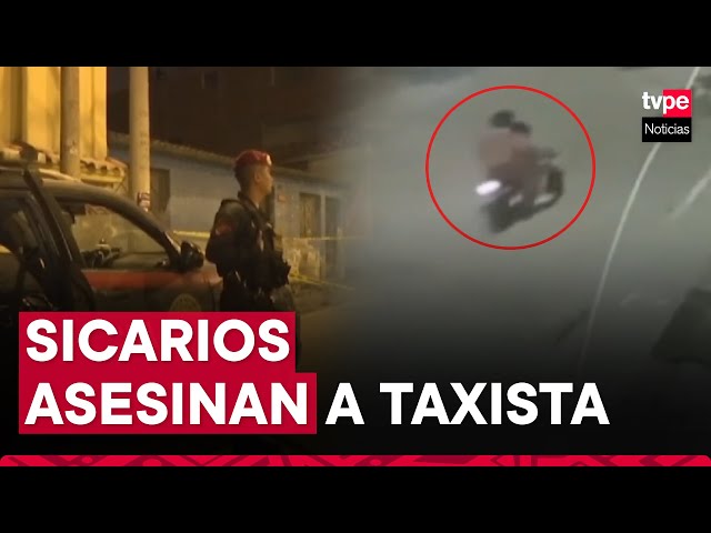 Taxista murió tras ataque de sicarios en Villa María del Triunfo