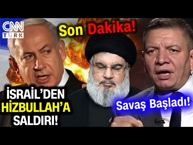 SON DAKİKA! | İsrail Hizbullah Savaşı Başladı! İsrail'den Hizbullah'a Kritik Saldırı: 3 Öl