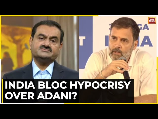 Rahul Gandhi Criticizes Adani But INDIA Alliance Allies Ink Pact with Adani