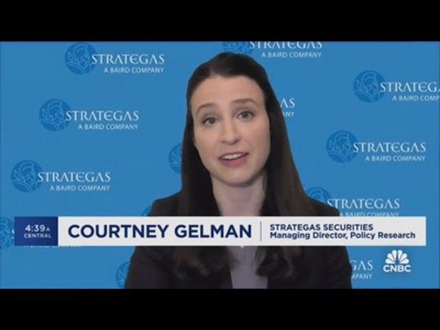 It will be hard for Congress to pass bills going forward, says Strategas' Courtney Gelman