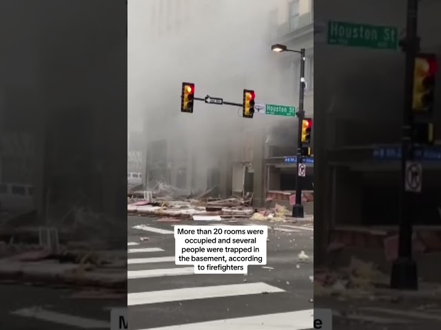 Fort Worth: Hotel explosion believed to have been sparked by a gas leak causes serious injuries