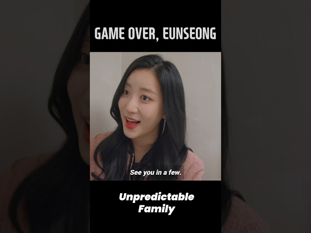 GAME OVER, EUNSEONG  #UnpredictableFamily #우당탕탕패밀리 #EP69 | KBS WORLD TV 240109