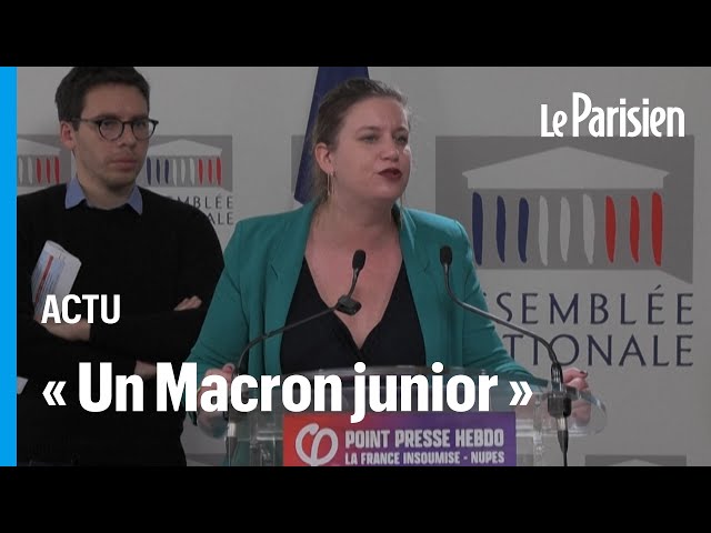 Mathilde Panot voit en Attal un « Macron junior, spécialisé dans l'arrogance »