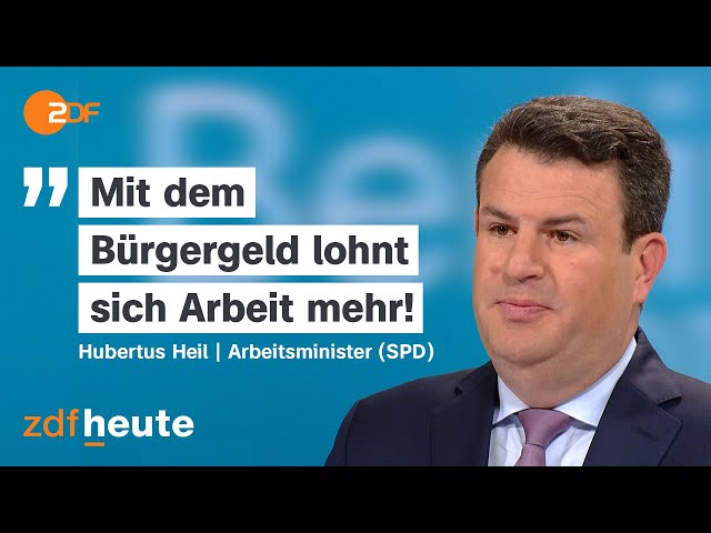 Heil verteidigt Bürgergeld: "Kein bedingungsloses Grundeinkommen" | Berlin Direkt