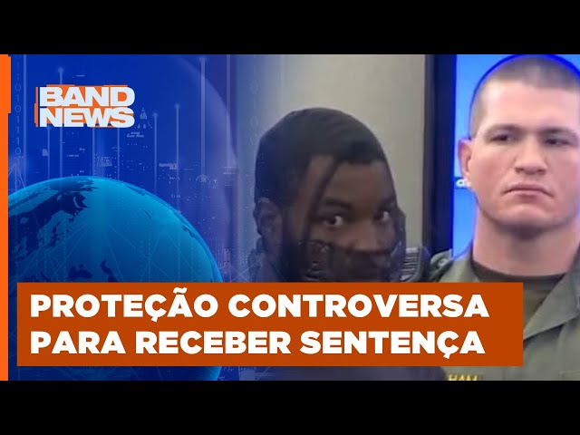 Homem que atacou juíza usa "focinheira" em audiência | BandNews TV