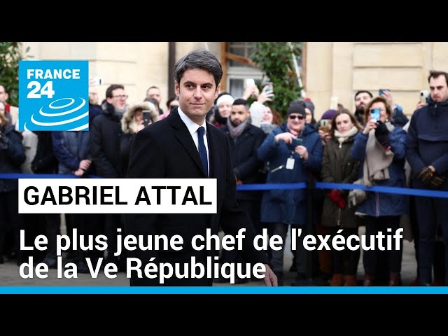 Gabriel Attal nommé Premier ministre : le plus jeune chef de l'exécutif de la Ve République