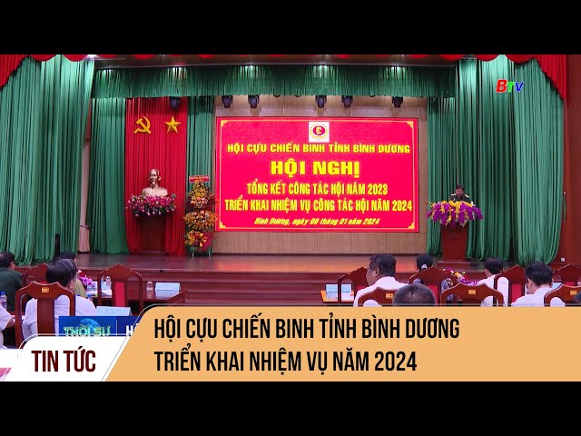 Hội Cựu chiến binh tỉnh Bình Dương triển khai nhiệm vụ năm 2024