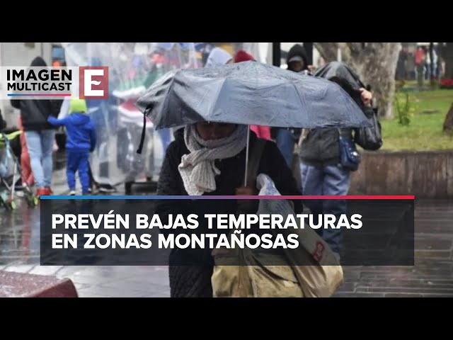 Clima en México: Frente Frío 25 traerá lluvias y heladas