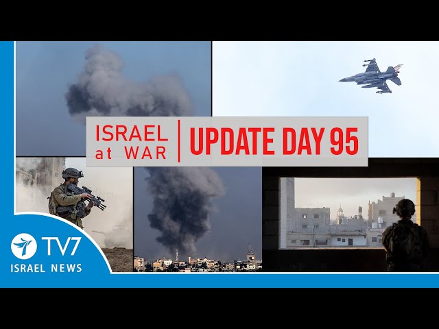 TV7 Israel News - Sword of Iron, Israel at War - Day 95 - UPDATE 09.01.24