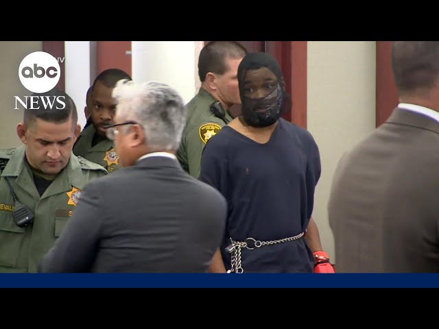 Suspect who attacked judge appears in courtroom again