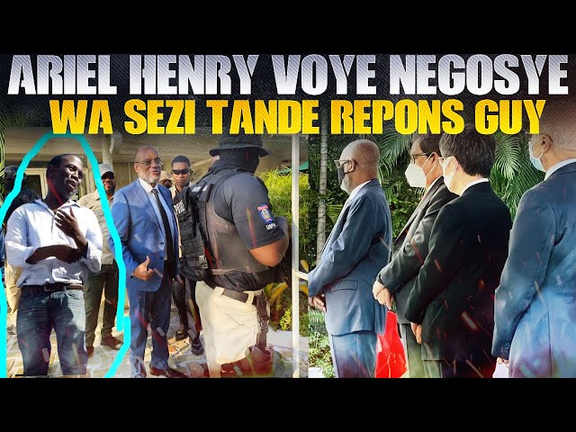 Ariel Voye Al Negosye Ak Guy Phillipe, Wa Sezi Tande Repons Guy Bay Ariel