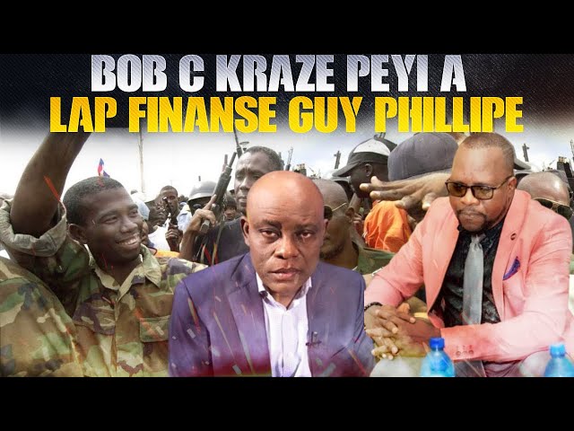 Bob C Kraze Peyi A Ak Deklarasyon Sa, Lap Finanse Guy Phillipe