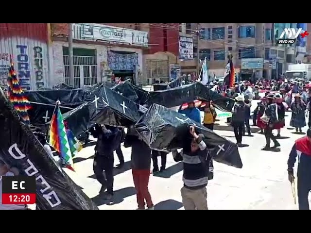 Puno: Ciudadanos se movilizan tras cumplirse un año de las 18 muertes en protestas