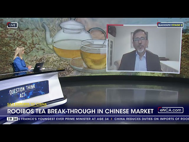 Rooibos tea break-through in Chinese market